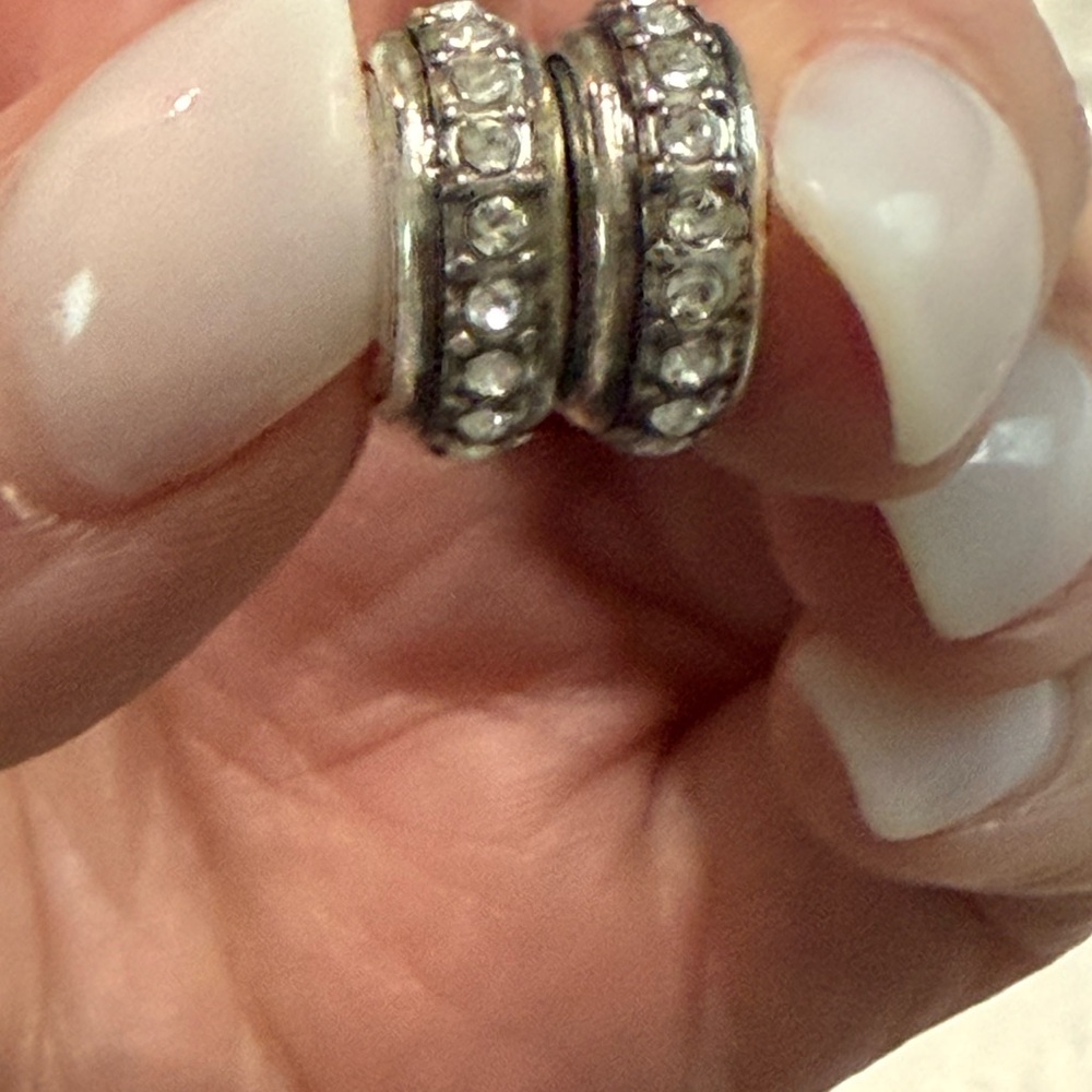 Brighton Silver Studded Bracelet Spacers